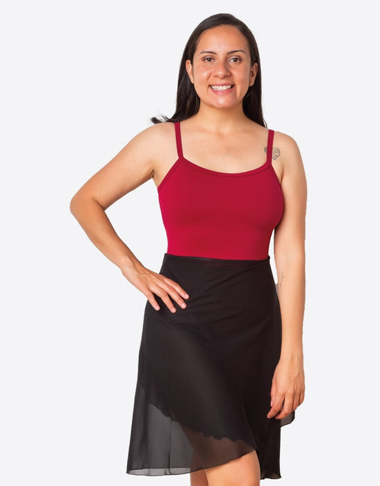 SoDanca This is Me Camille Adult Mesh Spandex Wrap Around Skirt