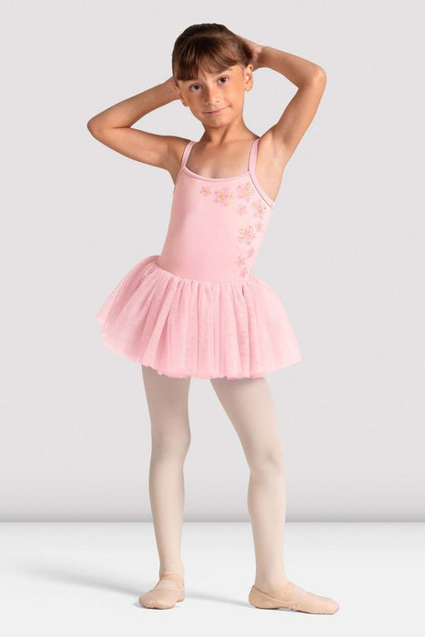 Bloch - Child's Print Front Cami Tutu Dance Dress - Candy Pink