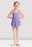 Bloch - Child's Floral Printed Fixed Wrap Skirt - Lilac