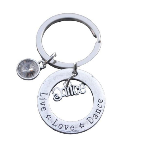 Live Love Dance Keychain