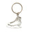 Pewter Skate Keychain/Zipper Pull