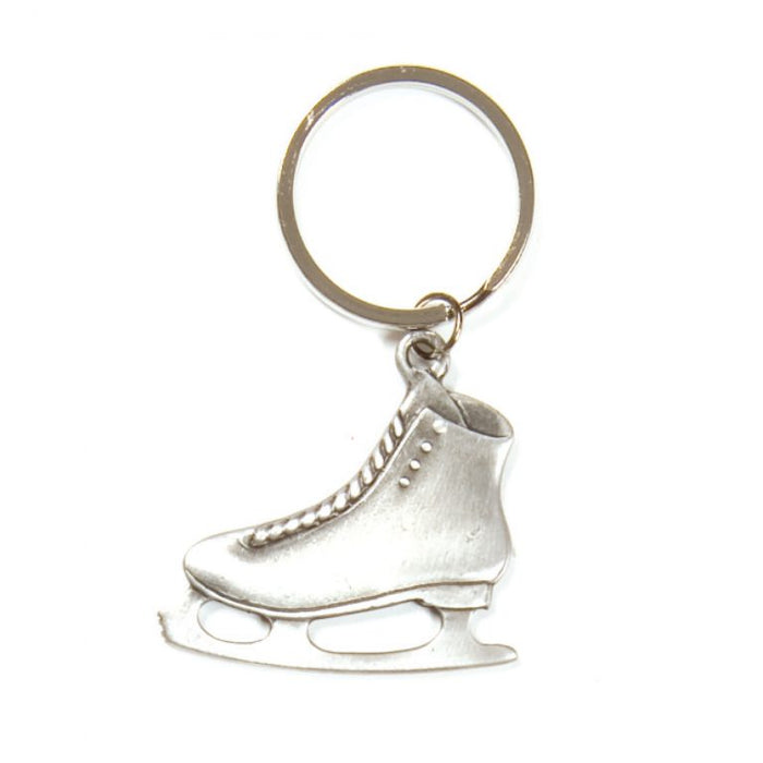 Pewter Skate Keychain/Zipper Pull