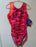 Motionwear - Child's Pink and Tangerine Gymnastics Leotard