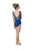 DanznMotion - Adult Celeste V-Back Floral Leotard