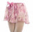 DanznMotion - Child's Chiffon Floral Print Circle Skirt