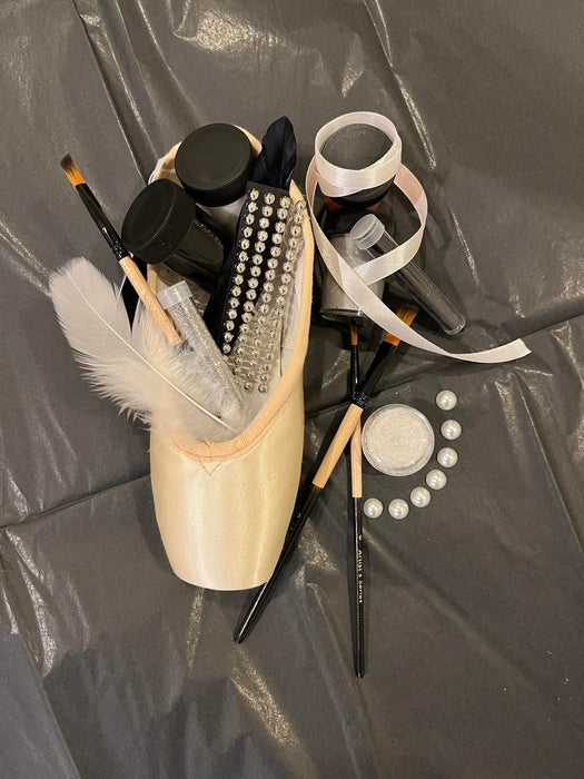 Pointe Shoe Decorating Kit - Swan Lake Inspired