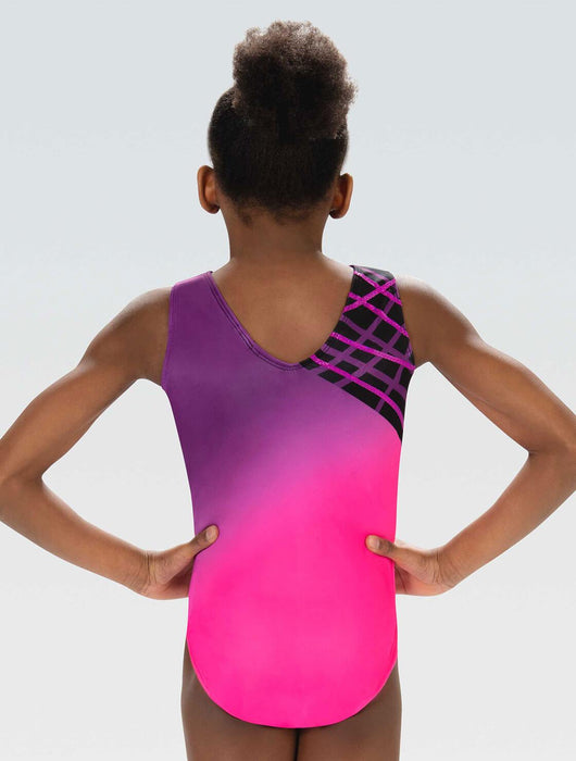 GK Elite Blushing Sunset Tank Adult Leotard