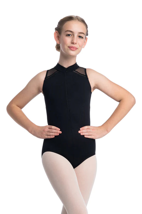 Ainsliewear - GIRLS BRYN LEOTARD WITH MESH