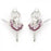 Dasha - Pink Crystal Earrings