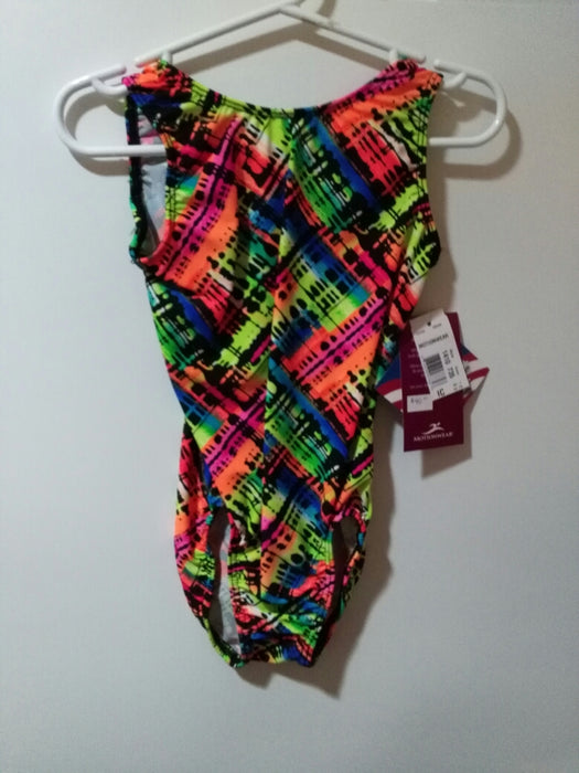 Motionwear - Child's Bright Abstract Gymnastics Leotard