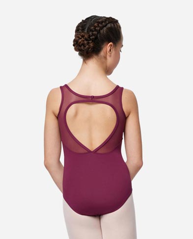 Lulli - Child's High Neck Dance Leotard Oksana