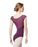 Lulli - Adult Cap Sleeve Leotard Bronya - Black