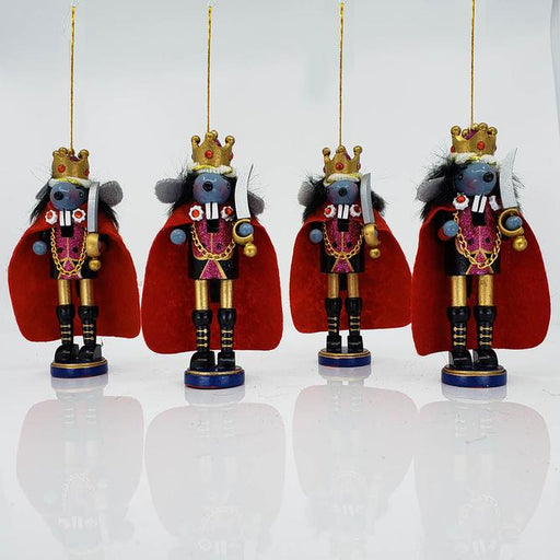 Mouse King Nutcracker Ornament 6 inch