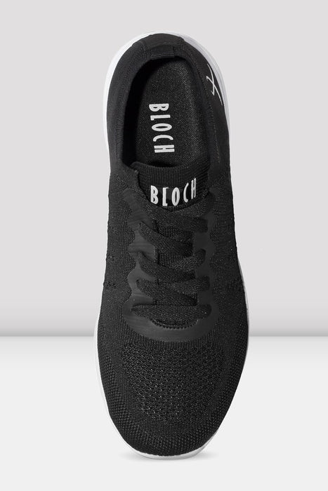 Bloch - Child's Omnia Lightweight Knitted Sneakers - Black