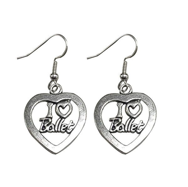 Love Ballet Dangle Earrings