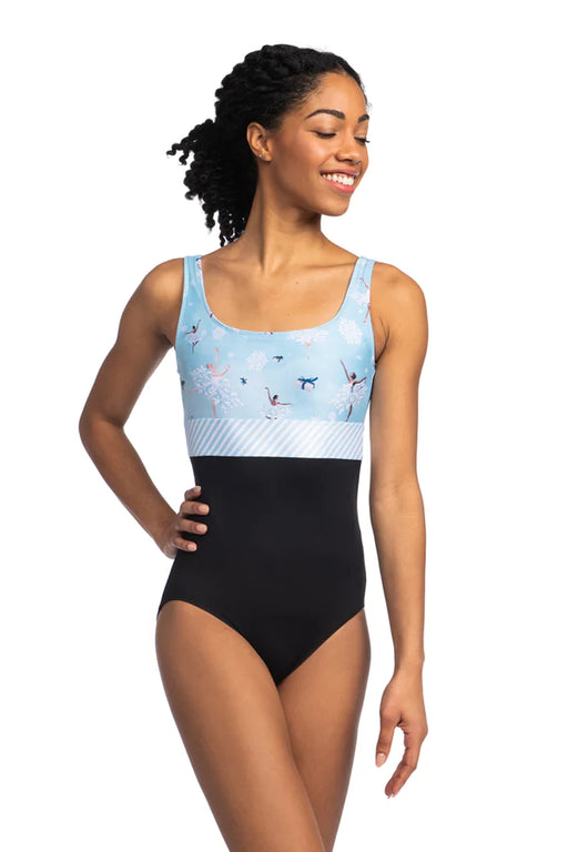 Ainsliewear - Adult Manon Leotard with Nutcracker Print