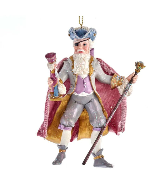 Uncle Drosselmeyer with Nutcracker Ornament
