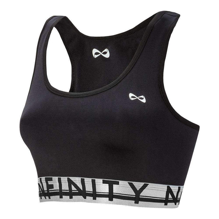 Nfinity Adult Flex Bra - Gray Logo — Spectrum Movement