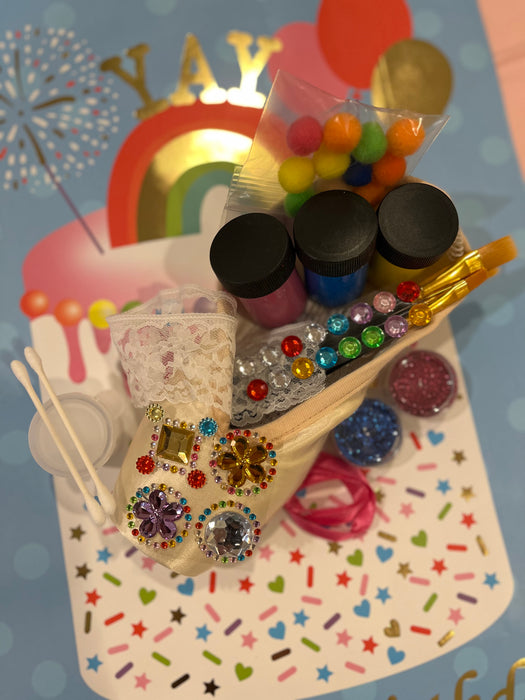 Ponte Shoe Decorating Kit - Birthday