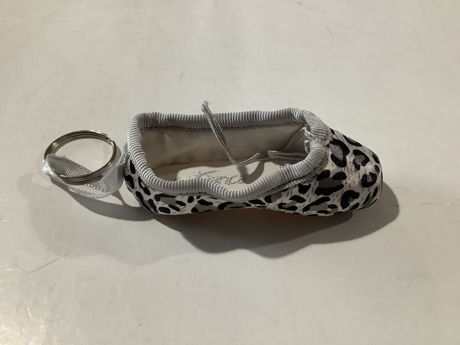 SoDanca - Leopard Print Pointe Shoe Key Ring